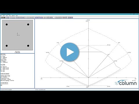 StructurePoint - Capacity of a Square Column