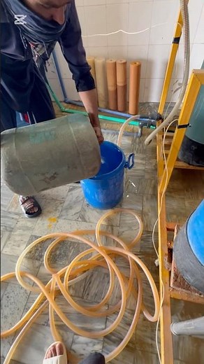 How we are cleaning the membrane! RO Membrane chemical wash system