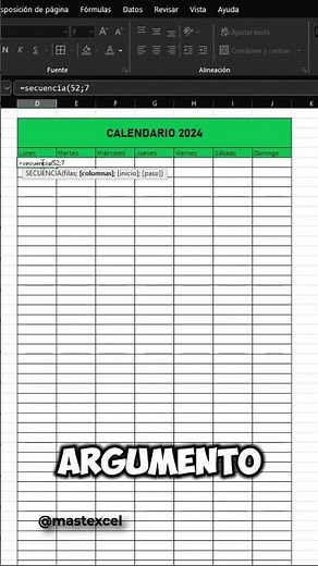 CÓMO HACER UN CALENDARIO EN EXCEL