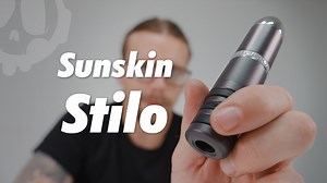 We unbox, set-up and review the Sunskin Stilo tattoo machine and talk you through its features. Available to order from Killer Ink Tattoo here: http://bit.ly/sunskin-stilo-video-review The Sunskin Tattoo Equipment Stilo is a high-quality, all-round tattoo pen - great for lining, shading and colour packing. The Stilo is made from a solid aluminium alloy, keeping the weight down to just 130 g. With a titanium mechanism in combination with a 6.3 W motor, the Stilo has plenty of power and a soft, ye