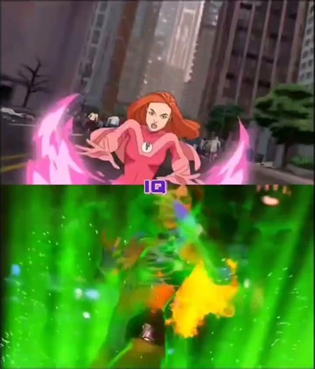 Atom Eve VS Starfire [battle #short #invincible #injustice2]