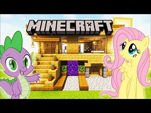 Fluttershy And Spike SURVIVE in Minecraft