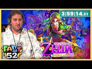MajinPhil Crashes The LONGEST Speedrun at Fast52 (The Legend of Zelda: Majora's Mask)