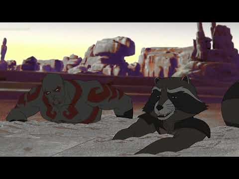 Marvel's Guardians of the Galaxy: Quicksand Scene