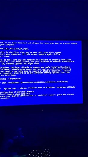 Windows 2002 BSOD Forever