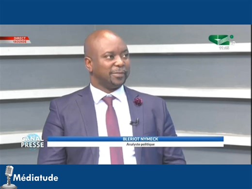 🔴[VIDÉO-REPLAY] En direct de CANAL PRESSE sur Canal 2 Bouba Ngomena lance des fleurs à Blériot Nyemeck après son dernier passage sur son plateau 😃 Qui regarde ? #Médiatude | Médiatude
