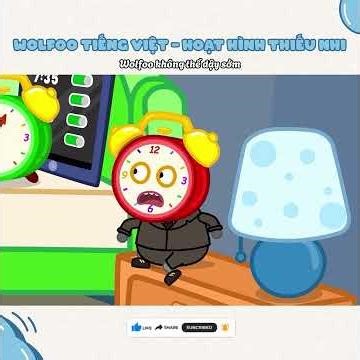 Wolfoo không thể dậy sớm đến báo thức cũng phải chào thua 😬 #wolfootiengviet