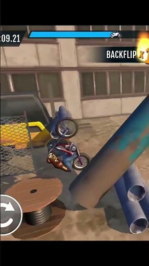 Stunt Bike Xtreme Motocross Level 26 Industry Trial Balancing Gameplay easy adventure stunting game