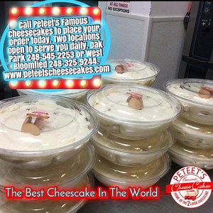 12 reactions | The Best Cheesecake In The World | Peteet's Famous Cheesecakes | Facebook