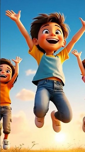 Hop, Skip, and Jump! | Fun Action Song for Kids | Move and Play Together #kidssongs #nurseryrhymes