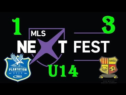 MLS NEXT FEST U14: Plantation FC Rush vs New Mexico SC 1-3