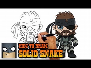 How to Draw Solid Snake | Metal Gear Solid - Videos For Kids