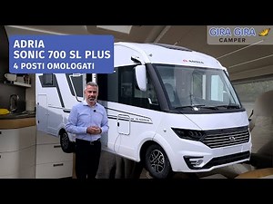 🚐 Adria Sonic 700 SL Plus 2025 Camper: The LAST approved 4-seater | Full tour + price
