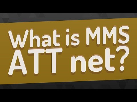 What is MMS ATT net?