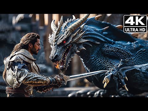 The Elder Scrolls FULL MOVIE Dragons Vs. Werewolfs (4K Ultra HDR)