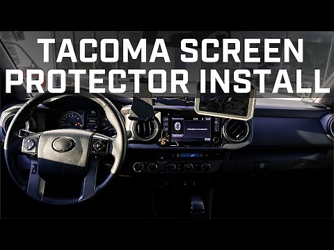 Screen ProTech Tacoma Screen Protector Install