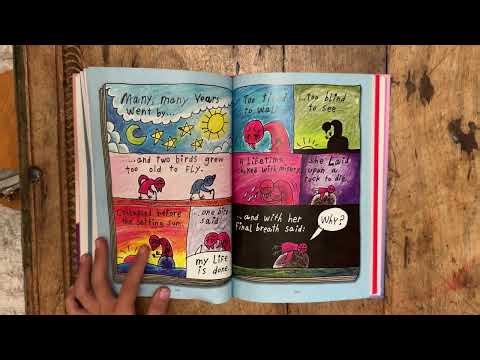 Read aloud with Leo: Two Birds by Poppy from Cat Kid Comic Club by Dav Pilkey