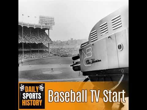 The First Televised MLB Game: A New Era in Sports Broadcasting