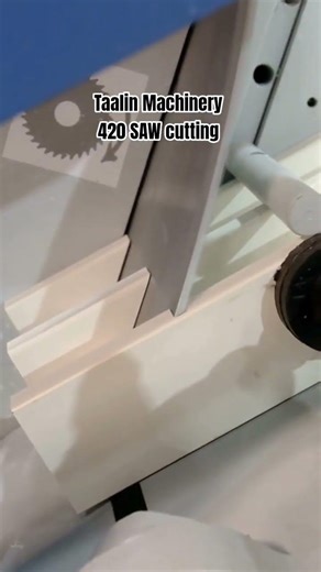 uPVC window cutting machine | Double head automatic cutting machine #machine