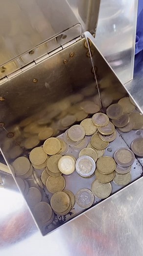Exploring Euro Cent Coins in a Counting Machine