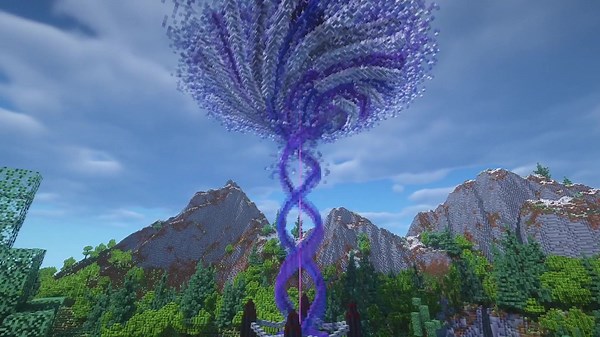 Exploring Minecraft Mountains: A Timelapse Journey