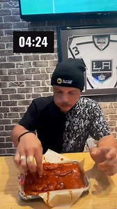 This challenge was spicy! Try the Blazin’ Challenge yourself at your local Buffalo Wild Wings! #BlazinChallenge #BWWPartner #spicy | Spice King