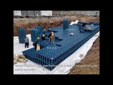 Modular Water Storage for Sustainable Urban Development