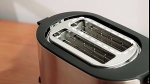 Toaster 2 Slice Wide Slot with Heating Rack, FRESKO Stainless Steel Toaster, Reheat/Defrost/Cancel, 6 Bread Shade Settings Bagel Toaster, Removable Crumb Tray