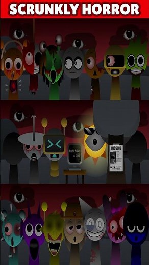 Incredibox Sprunki Scrunkly Horror *MIX VERSION*