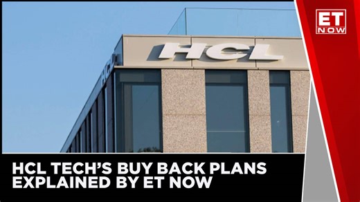 HCL Tech's Buyback Plans | C Vijayakumar, CEO and MD, HCL Tech | ET NOW