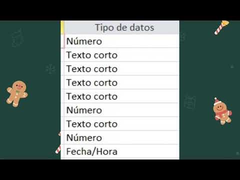 Videotutorial de la creación de base de datos en access