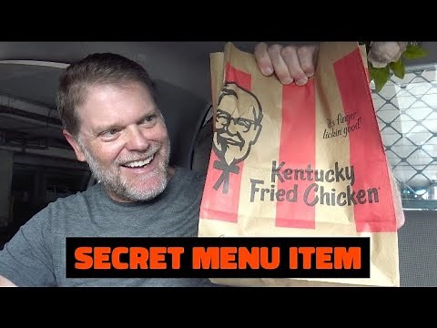 Look What I Found In The KFC Secret Menu!