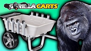 17 reactions | The Gorilla Cart fishing cart is a compact and affordable option for anglers of all types! This is the cart for you if you have a car or SUV, but still want to haul multiple rods and your gear to the beach or the pier! | Phil Hollandsworth | Facebook