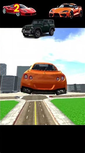 EPIC CAR JUMP IN INDIAN BIKE GAME 3D #shorts #indianbikesdriving3d ‪@rohitgamingstudio6902‬