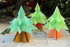 Origami Christmas Tree