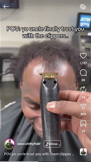 And Bro Thought This Was Good Advertising??? 🤔🤔🤔 #delusional #badhaircuts #trashbarber