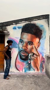 Chalk art of jason derulo ❤️ #art #reelsvideoシ #reelsviralシfb | flex_artist_sudesh