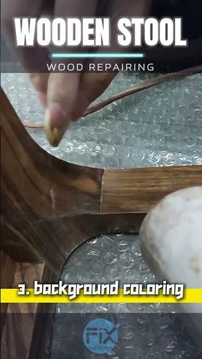 How to Repair DAMAGED WOOD Furniture DIY | wood damage | wooden furniture restoration #howto #diy