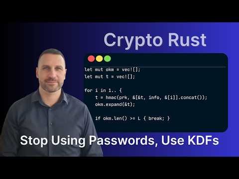 KDF Explained: Turn Weak Passwords into Strong Keys