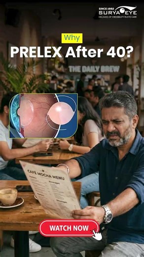 Say Goodbye to Reading Glasses After 45 | PRELEX Treatment Explained by Dr Jay Goyal