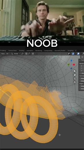 Noob vs PRO with @n3kded #GameAssets #3D #Blender #UnrealEngine #UE5 #tutorial