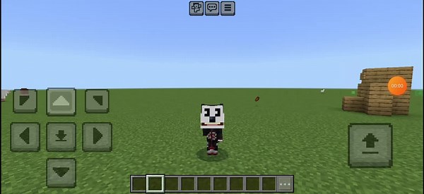 mickey mouse con el zombie #minecraft