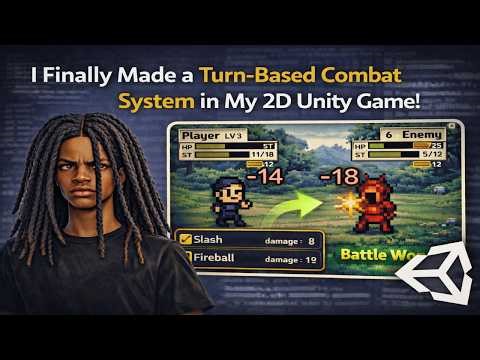 I Finally Made a Turn-Based Combat System in My 2D Unity Game!