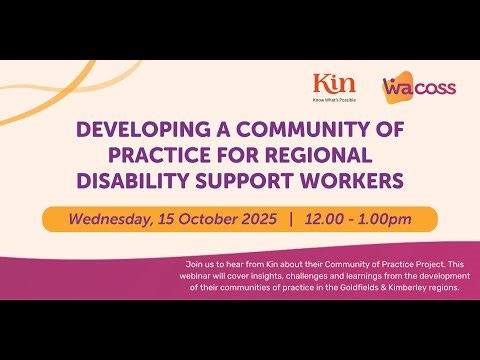 Developing a Community of Practice Webinar