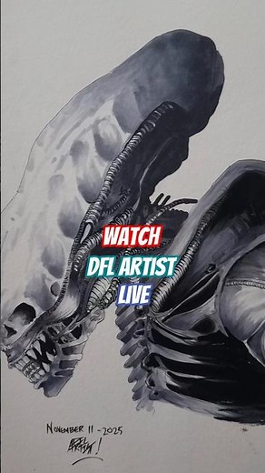 Aliens #dflartist #alien #aliensmovie #ridleyscott #art #drawing #monster #predator #scifi #space