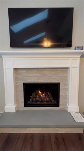 We Make Luxury Fun!! 🌴 This Fireplace makeover looks awesome!! | The Fireplace Factory