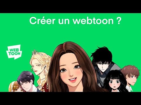 CRÉATION D’UN WEBTOON ( mes étapes )