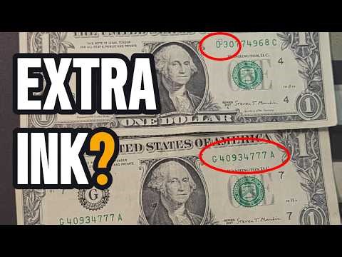 INK ISSUES! Bill Searching for Star Notes and Banknotes Worth Money