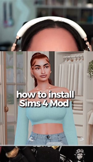 How to install and download sims 4 mods! #TheSims #sims4mods #sims4 #itsmetroi | ItsmeTroi
