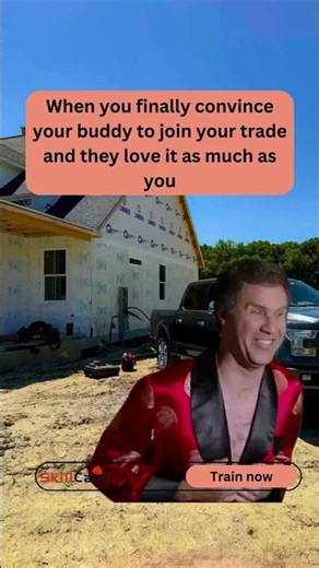 Learn a trade on the SkillCat App- check the link in the bio